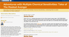 Desktop Screenshot of multiplechemicalsensitivities.blogspot.com