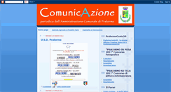 Desktop Screenshot of pralormocomunicazione.blogspot.com