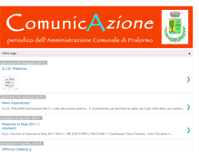 Tablet Screenshot of pralormocomunicazione.blogspot.com