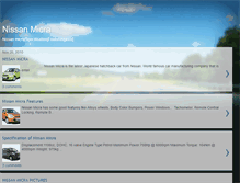 Tablet Screenshot of nissanmicradiesel.blogspot.com