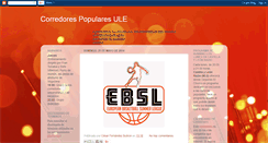 Desktop Screenshot of escueladelcorredorpopular.blogspot.com