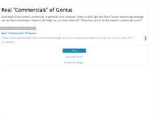 Tablet Screenshot of hystericalcommercials.blogspot.com