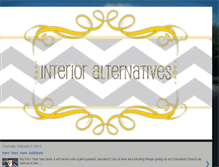 Tablet Screenshot of interioralternatives.blogspot.com