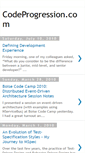 Mobile Screenshot of codeprogression.blogspot.com