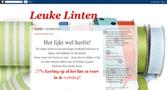 Desktop Screenshot of leukelinten.blogspot.com