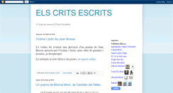 Desktop Screenshot of critsescrits.blogspot.com