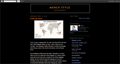 Desktop Screenshot of monchstyle.blogspot.com