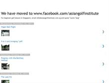 Tablet Screenshot of justintanggolf.blogspot.com