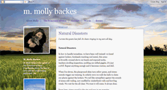 Desktop Screenshot of mollybackes.blogspot.com