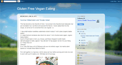 Desktop Screenshot of glutenfreeveganeating.blogspot.com