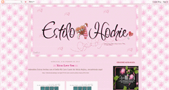 Desktop Screenshot of estilohochie.blogspot.com