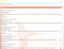 Tablet Screenshot of espera-doce-espera.blogspot.com