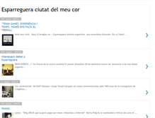 Tablet Screenshot of esparregueraciutatdelmeucor.blogspot.com