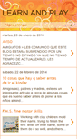 Mobile Screenshot of learnandplayhn.blogspot.com