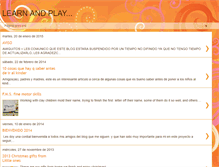 Tablet Screenshot of learnandplayhn.blogspot.com