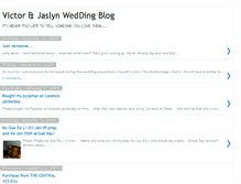 Tablet Screenshot of jaslynwedding.blogspot.com