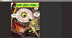 Desktop Screenshot of hairygreeneyeball2.blogspot.com