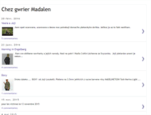 Tablet Screenshot of chezmadalen.blogspot.com
