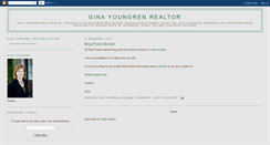 Desktop Screenshot of ginayoungren.blogspot.com