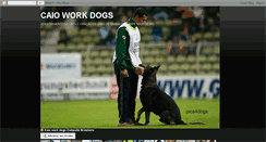 Desktop Screenshot of caioworkdogs.blogspot.com