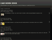 Tablet Screenshot of caioworkdogs.blogspot.com