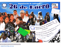 Tablet Screenshot of organizaciondejubilados26deenero.blogspot.com