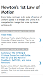 Mobile Screenshot of newtonsfirstlaw.blogspot.com