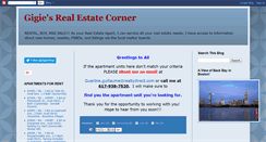 Desktop Screenshot of gigierealestatecorner.blogspot.com