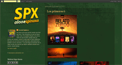 Desktop Screenshot of alonespinoxa.blogspot.com