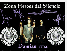 Tablet Screenshot of conciertosydvdszonaheroesdelsilencio.blogspot.com