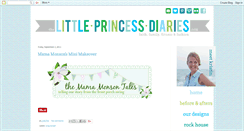 Desktop Screenshot of littleprincesspaperie.blogspot.com