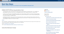 Desktop Screenshot of nextgenews.blogspot.com
