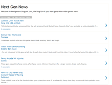 Tablet Screenshot of nextgenews.blogspot.com
