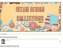 Tablet Screenshot of iszamdesign.blogspot.com