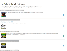 Tablet Screenshot of lacalmaproducciones.blogspot.com