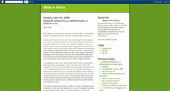 Desktop Screenshot of hildainafrica.blogspot.com