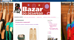 Desktop Screenshot of bazardodesapego.blogspot.com