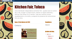 Desktop Screenshot of kitchenfairtoluca.blogspot.com