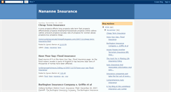 Desktop Screenshot of nananneinsurance.blogspot.com
