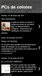 Mobile Screenshot of lospcsdecolores.blogspot.com