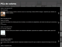 Tablet Screenshot of lospcsdecolores.blogspot.com