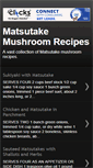 Mobile Screenshot of matsutakemushroomrecipes.blogspot.com