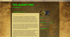 Desktop Screenshot of jackalspath.blogspot.com