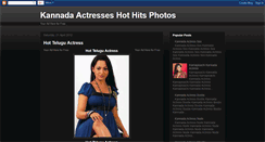 Desktop Screenshot of kannadaactresseshothitsphotos.blogspot.com