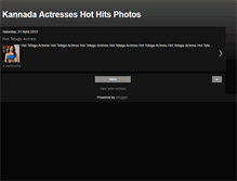 Tablet Screenshot of kannadaactresseshothitsphotos.blogspot.com