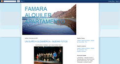 Desktop Screenshot of famaraalquilerapartamento.blogspot.com