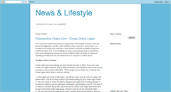 Desktop Screenshot of newsnlifestyle.blogspot.com