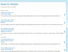 Tablet Screenshot of newsnlifestyle.blogspot.com