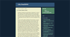 Desktop Screenshot of lillychua76258.blogspot.com
