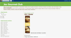 Desktop Screenshot of jaxgourmet.blogspot.com